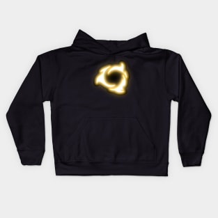 Neon Sun Symbol Kids Hoodie